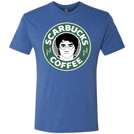 T-Shirts Vintage Royal / Small Scarbucks Men's Triblend T-Shirt