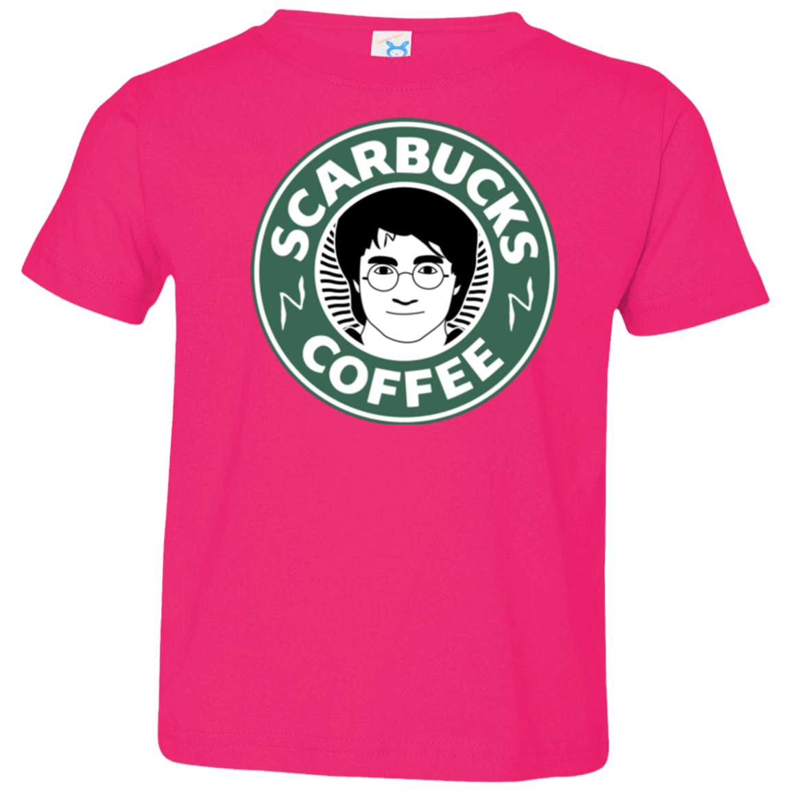 T-Shirts Hot Pink / 2T Scarbucks Toddler Premium T-Shirt