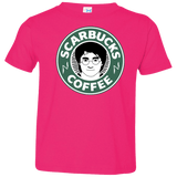 T-Shirts Hot Pink / 2T Scarbucks Toddler Premium T-Shirt