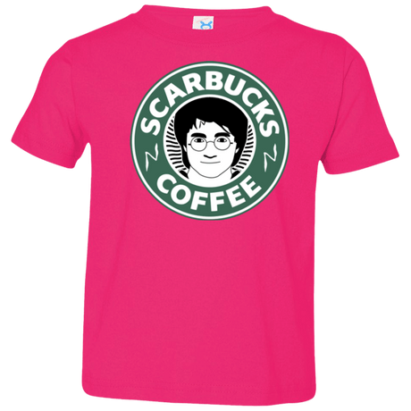 T-Shirts Hot Pink / 2T Scarbucks Toddler Premium T-Shirt