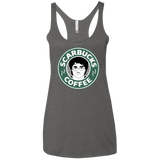 T-Shirts Premium Heather / X-Small Scarbucks Women's Triblend Racerback Tank