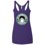 T-Shirts Purple / X-Small Scarbucks Women's Triblend Racerback Tank