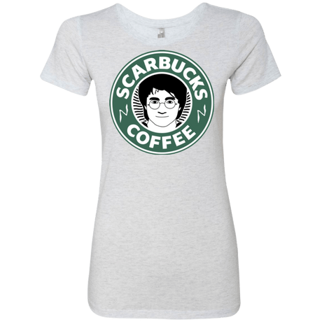 T-Shirts Heather White / Small Scarbucks Women's Triblend T-Shirt