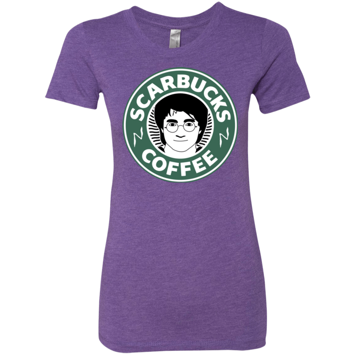 T-Shirts Purple Rush / Small Scarbucks Women's Triblend T-Shirt