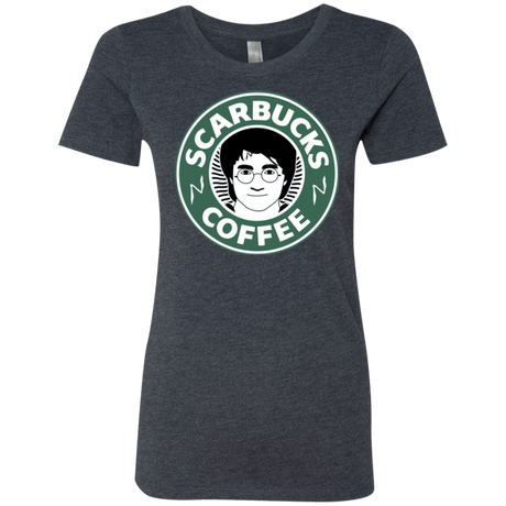 T-Shirts Vintage Navy / Small Scarbucks Women's Triblend T-Shirt