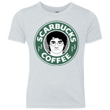 T-Shirts Heather White / YXS Scarbucks Youth Triblend T-Shirt