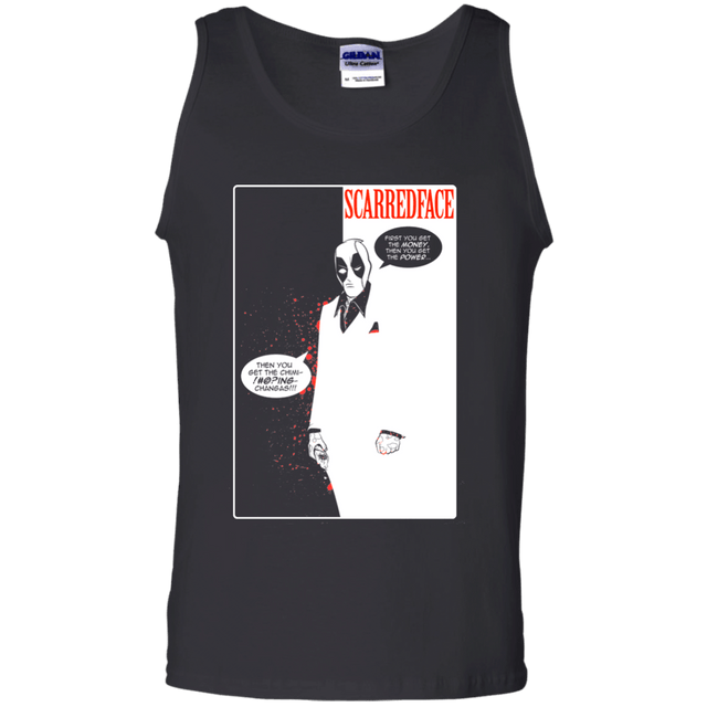 T-Shirts Black / S SCARREDFACE Men's Tank Top