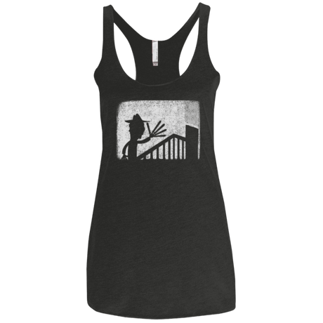 T-Shirts Vintage Black / X-Small Scary Dreams Women's Triblend Racerback Tank
