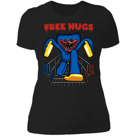 T-Shirts Black / X-Small Scary Hug Women's Premium T-Shirt