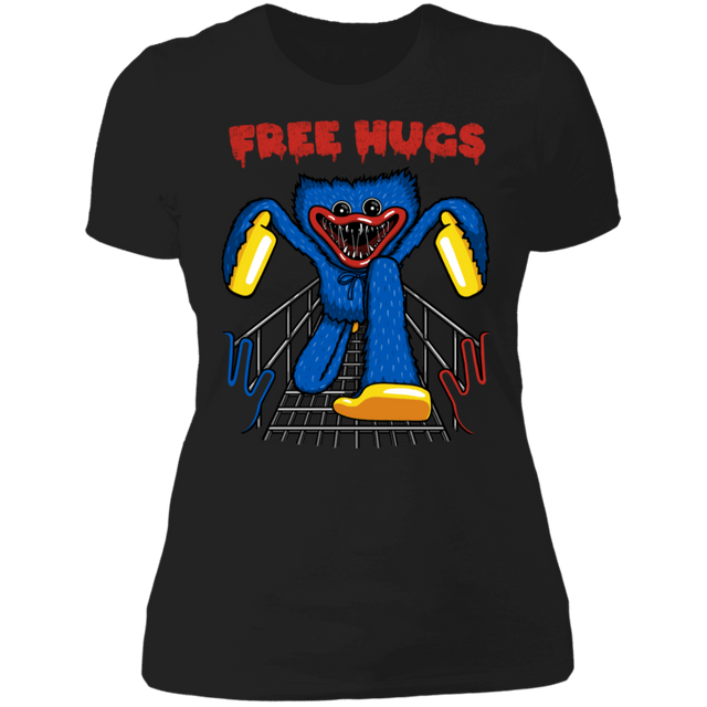 T-Shirts Black / X-Small Scary Hug Women's Premium T-Shirt