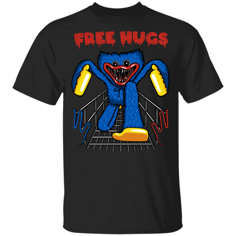 T-Shirts Black / YXS Scary Hug Youth T-Shirt