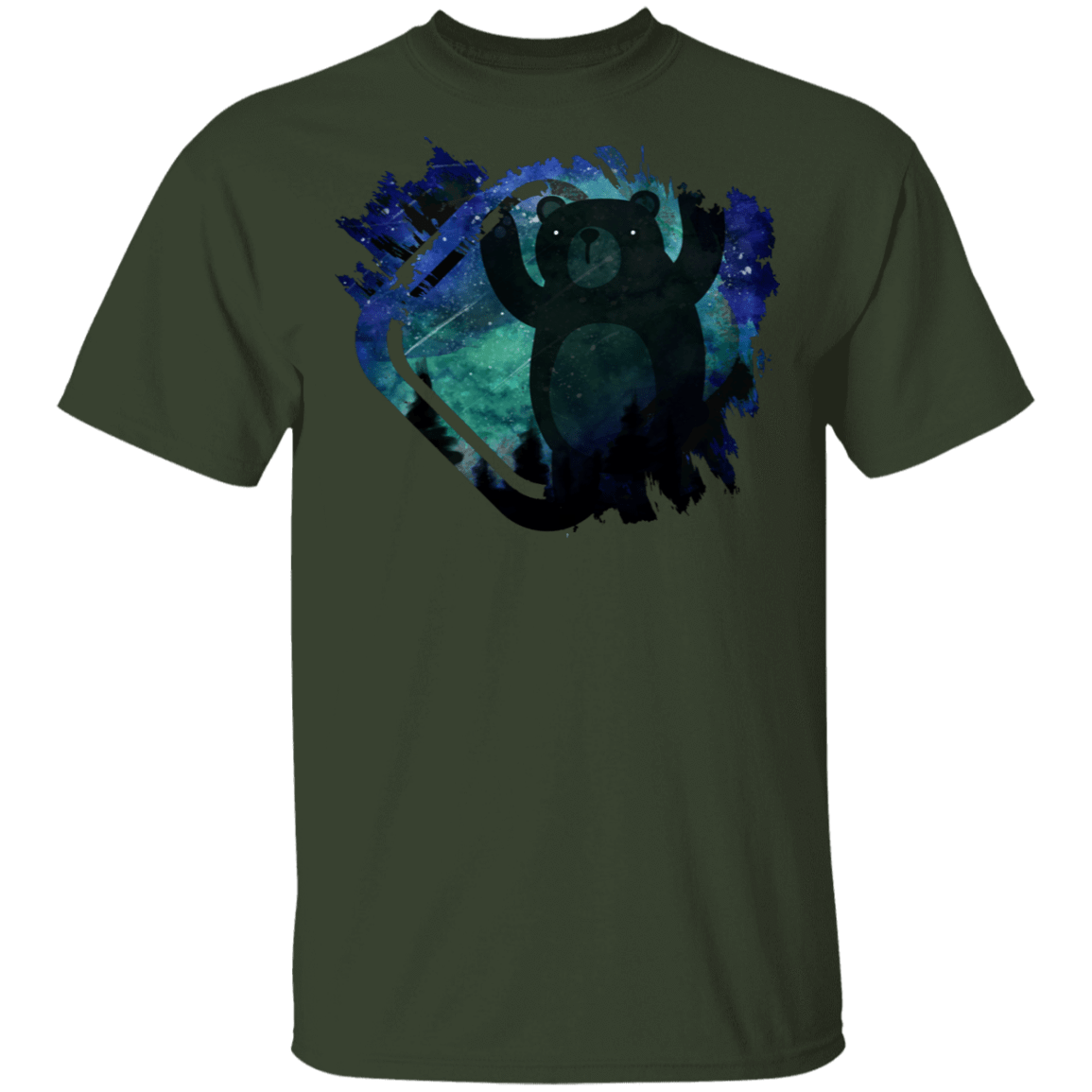 T-Shirts Forest / S Scary Stuffed Bear T-Shirt