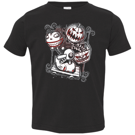 T-Shirts Black / 2T Scary Toys Toddler Premium T-Shirt