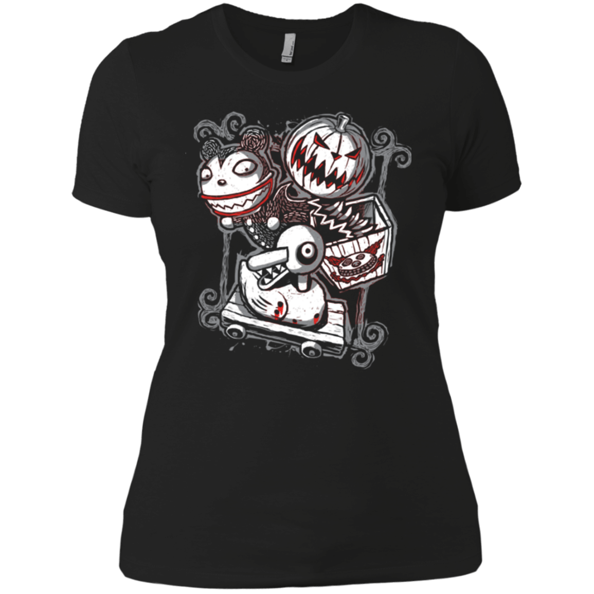T-Shirts Black / X-Small Scary Toys Women's Premium T-Shirt
