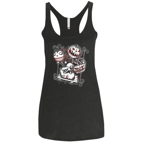 T-Shirts Vintage Black / X-Small Scary Toys Women's Triblend Racerback Tank