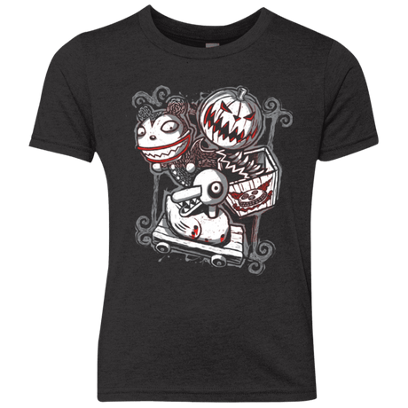 T-Shirts Vintage Black / YXS Scary Toys Youth Triblend T-Shirt