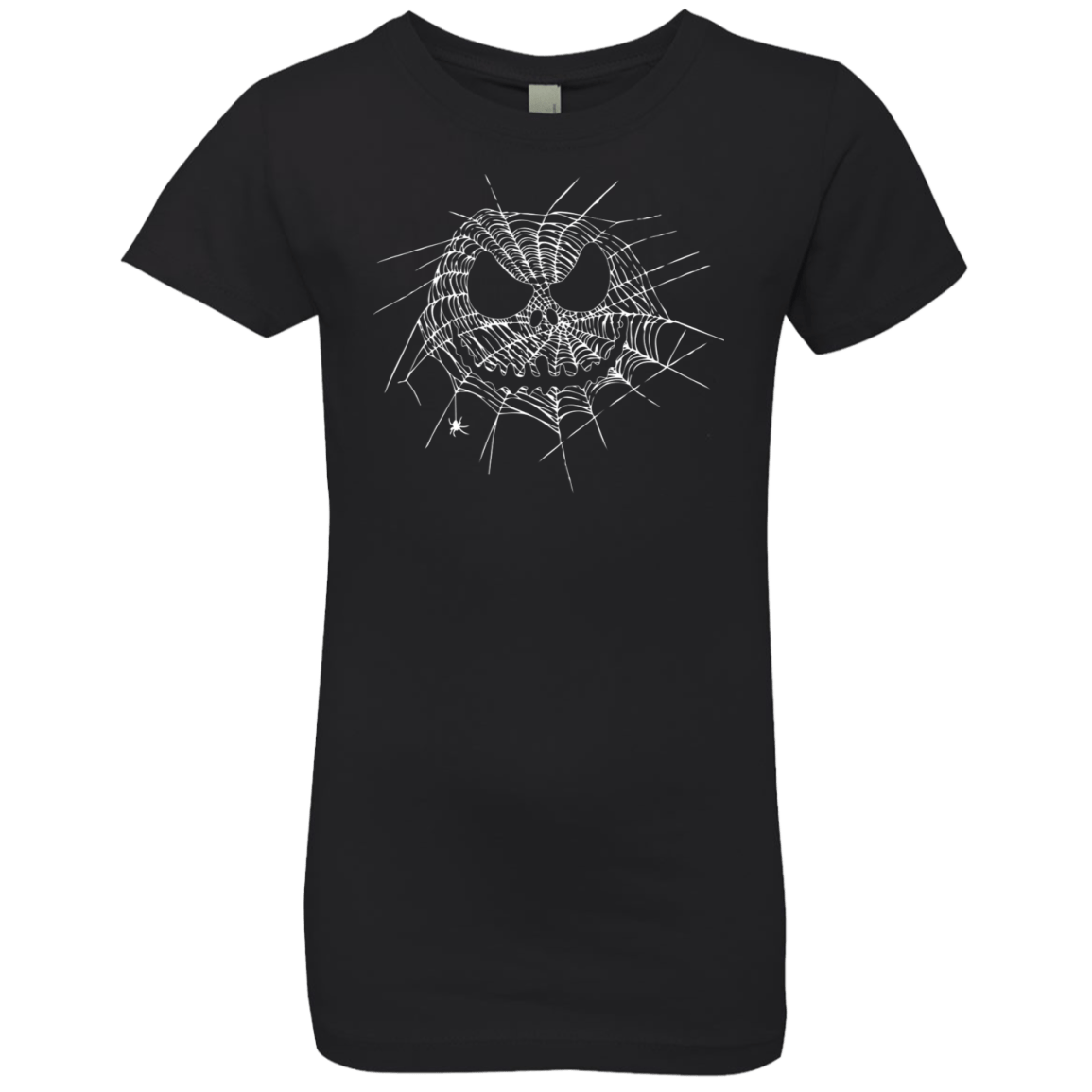T-Shirts Black / YXS Scary Web Girls Premium T-Shirt