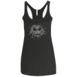T-Shirts Vintage Black / X-Small Scary Web Women's Triblend Racerback Tank