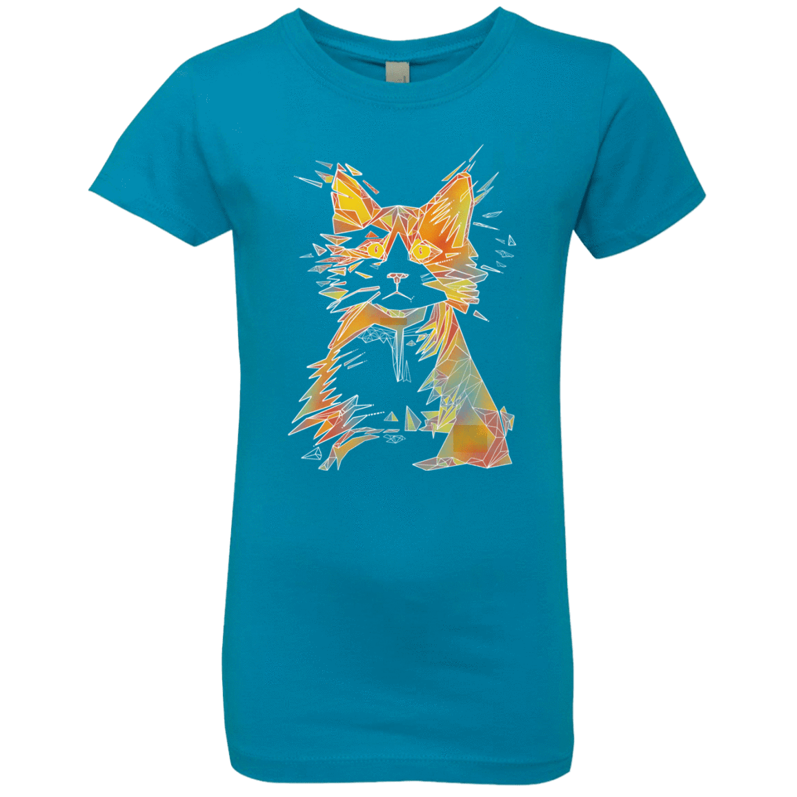 T-Shirts Turquoise / YXS Scattered Girls Premium T-Shirt