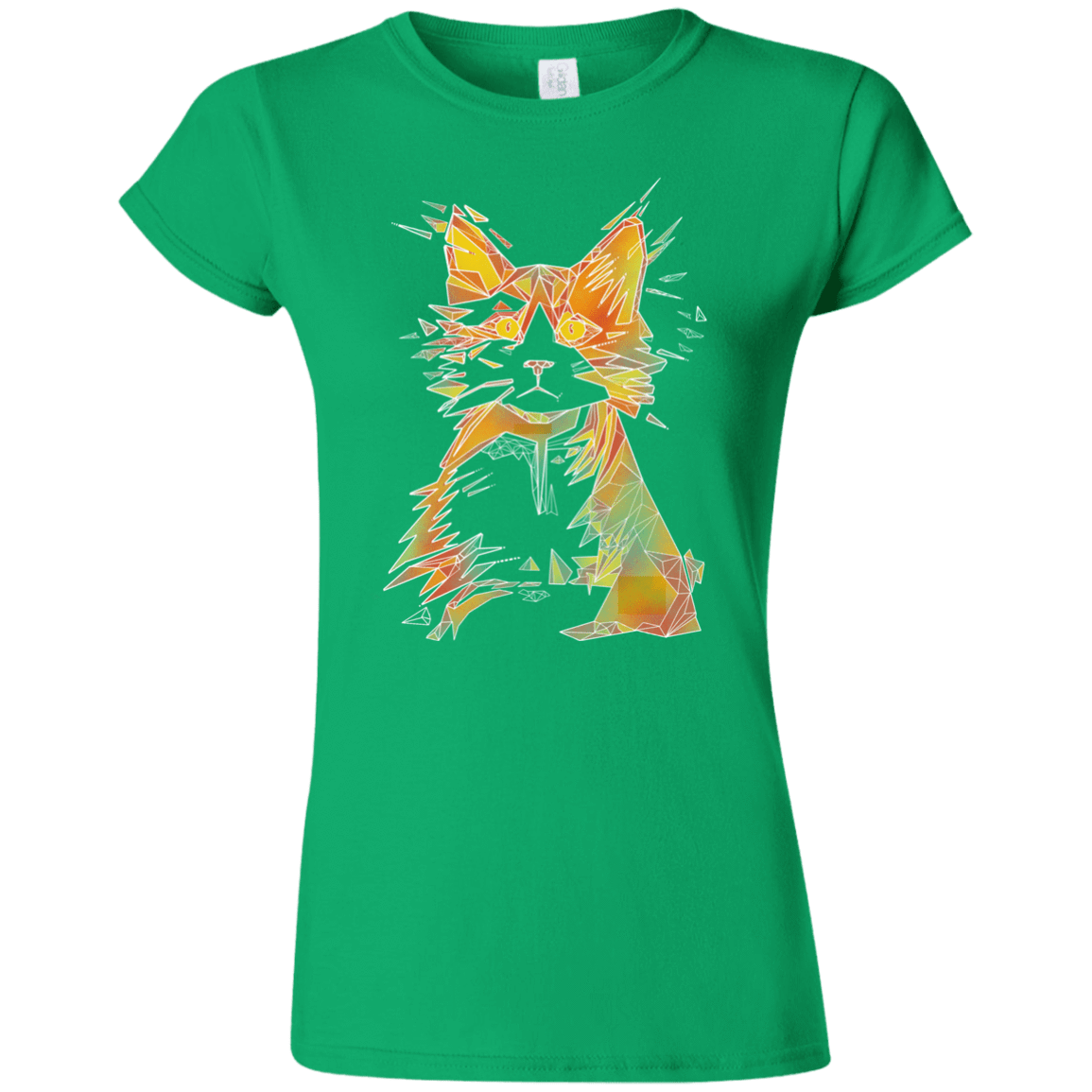 T-Shirts Irish Green / S Scattered Junior Slimmer-Fit T-Shirt