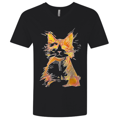 T-Shirts Black / X-Small Scattered Men's Premium V-Neck