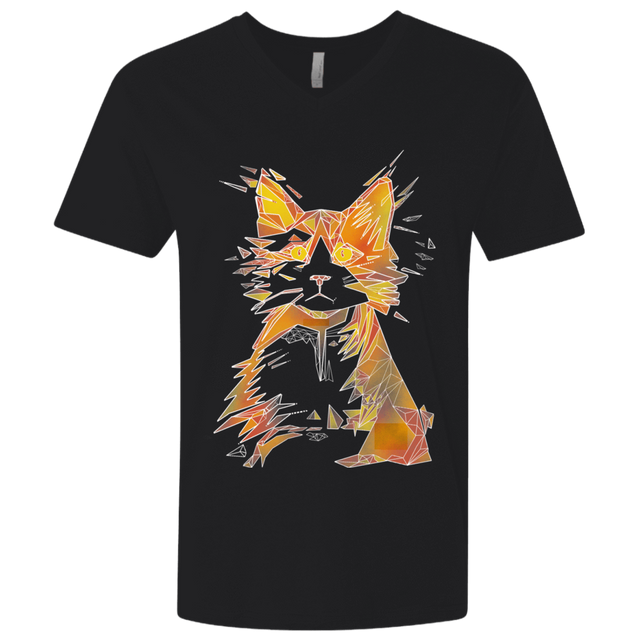 T-Shirts Black / X-Small Scattered Men's Premium V-Neck