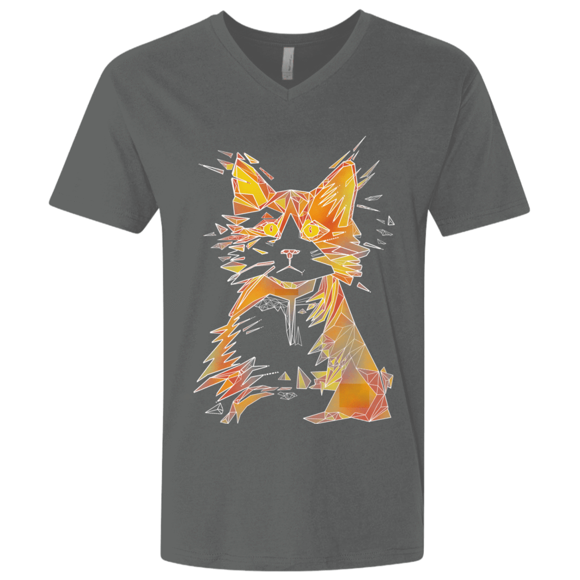 T-Shirts Heavy Metal / X-Small Scattered Men's Premium V-Neck