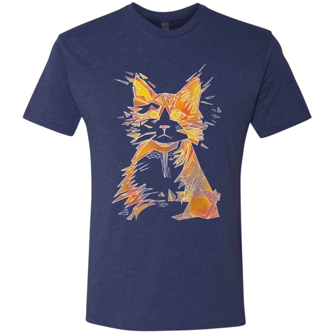 T-Shirts Vintage Navy / S Scattered Men's Triblend T-Shirt