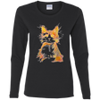 T-Shirts Black / S Scattered Women's Long Sleeve T-Shirt