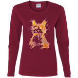T-Shirts Cardinal / S Scattered Women's Long Sleeve T-Shirt
