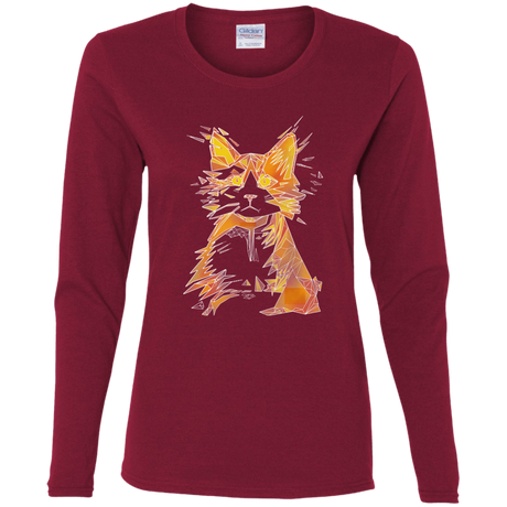 T-Shirts Cardinal / S Scattered Women's Long Sleeve T-Shirt
