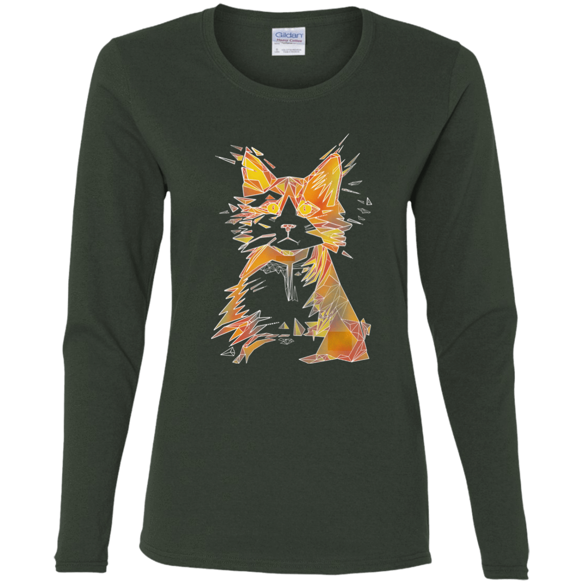 T-Shirts Forest / S Scattered Women's Long Sleeve T-Shirt