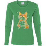 T-Shirts Irish Green / S Scattered Women's Long Sleeve T-Shirt