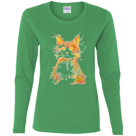T-Shirts Irish Green / S Scattered Women's Long Sleeve T-Shirt
