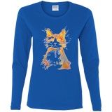 T-Shirts Royal / S Scattered Women's Long Sleeve T-Shirt