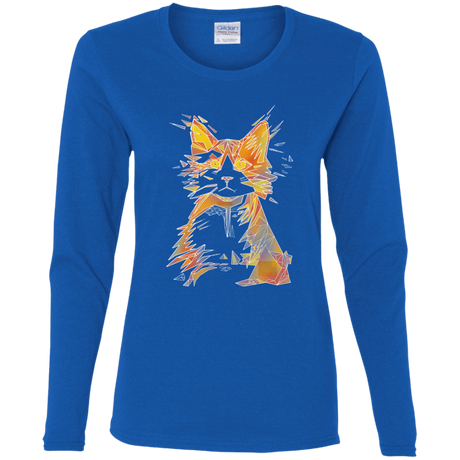 T-Shirts Royal / S Scattered Women's Long Sleeve T-Shirt