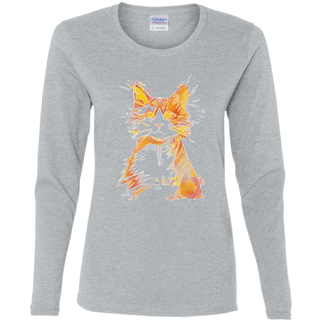 T-Shirts Sport Grey / S Scattered Women's Long Sleeve T-Shirt
