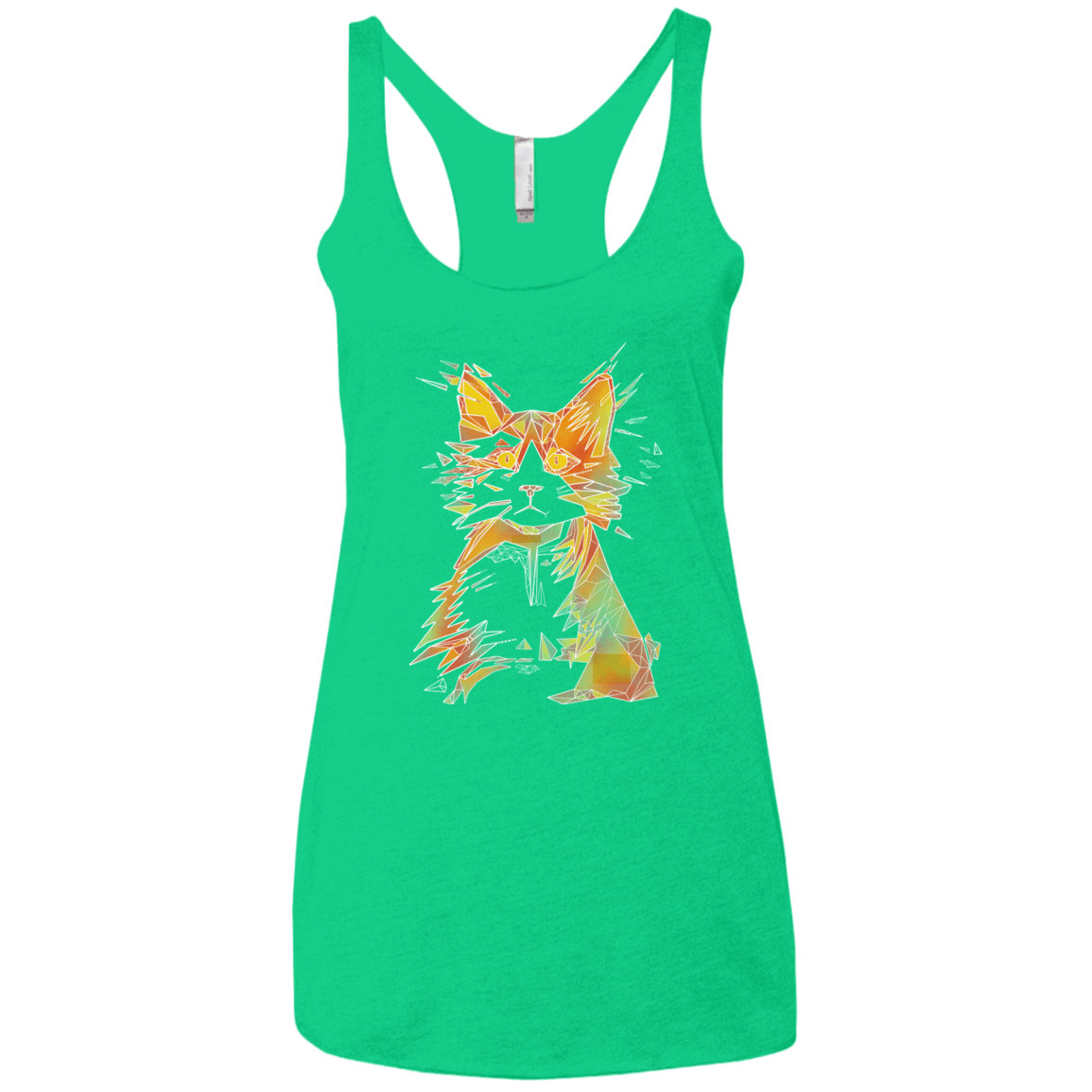 Scattered Women's Triblend Racerback Tank