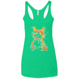 Scattered Women's Triblend Racerback Tank