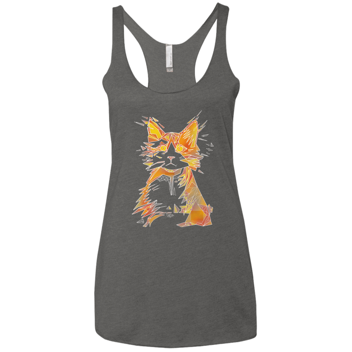 Scattered Women's Triblend Racerback Tank