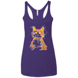 Scattered Women's Triblend Racerback Tank