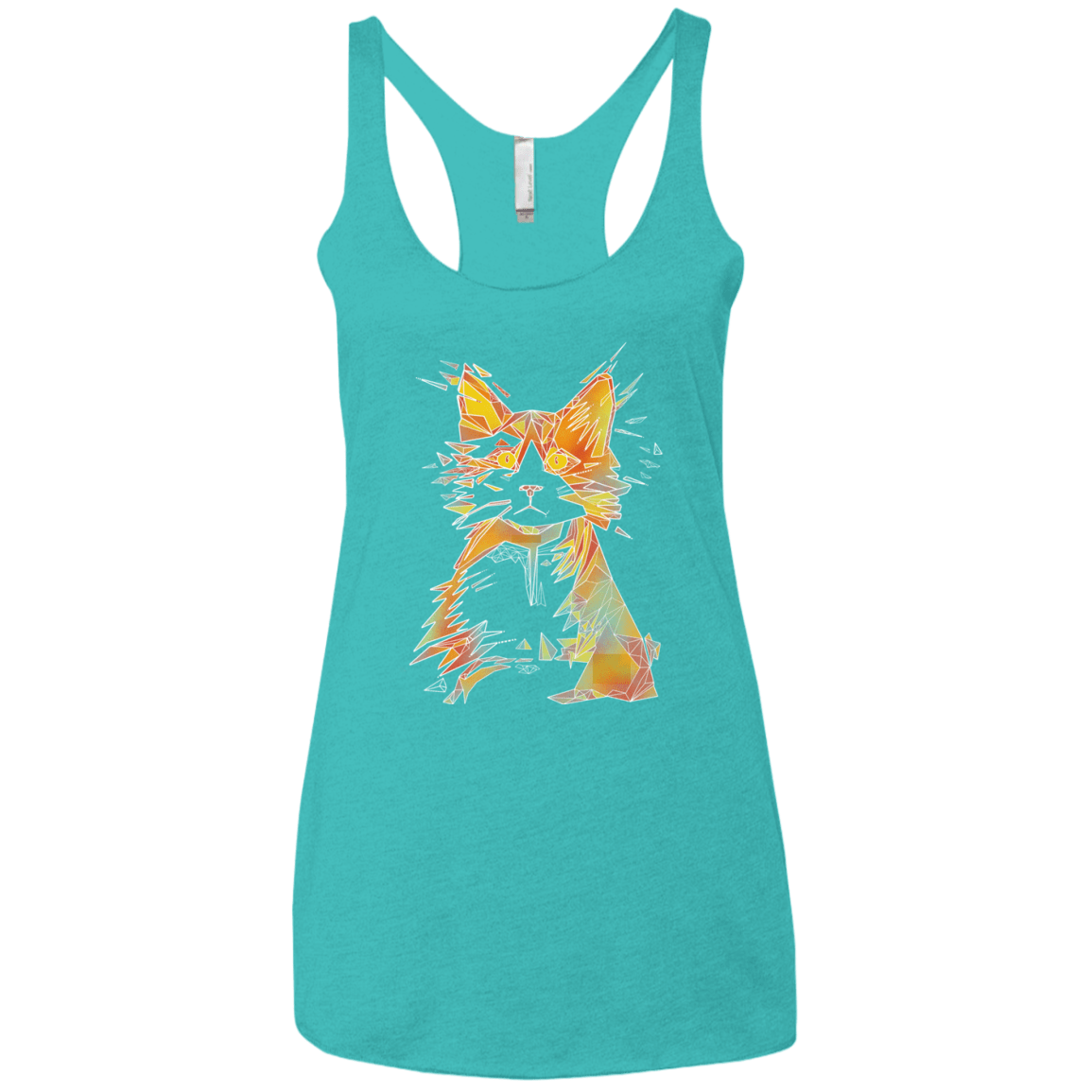 Scattered Women's Triblend Racerback Tank