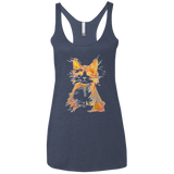 Scattered Women's Triblend Racerback Tank