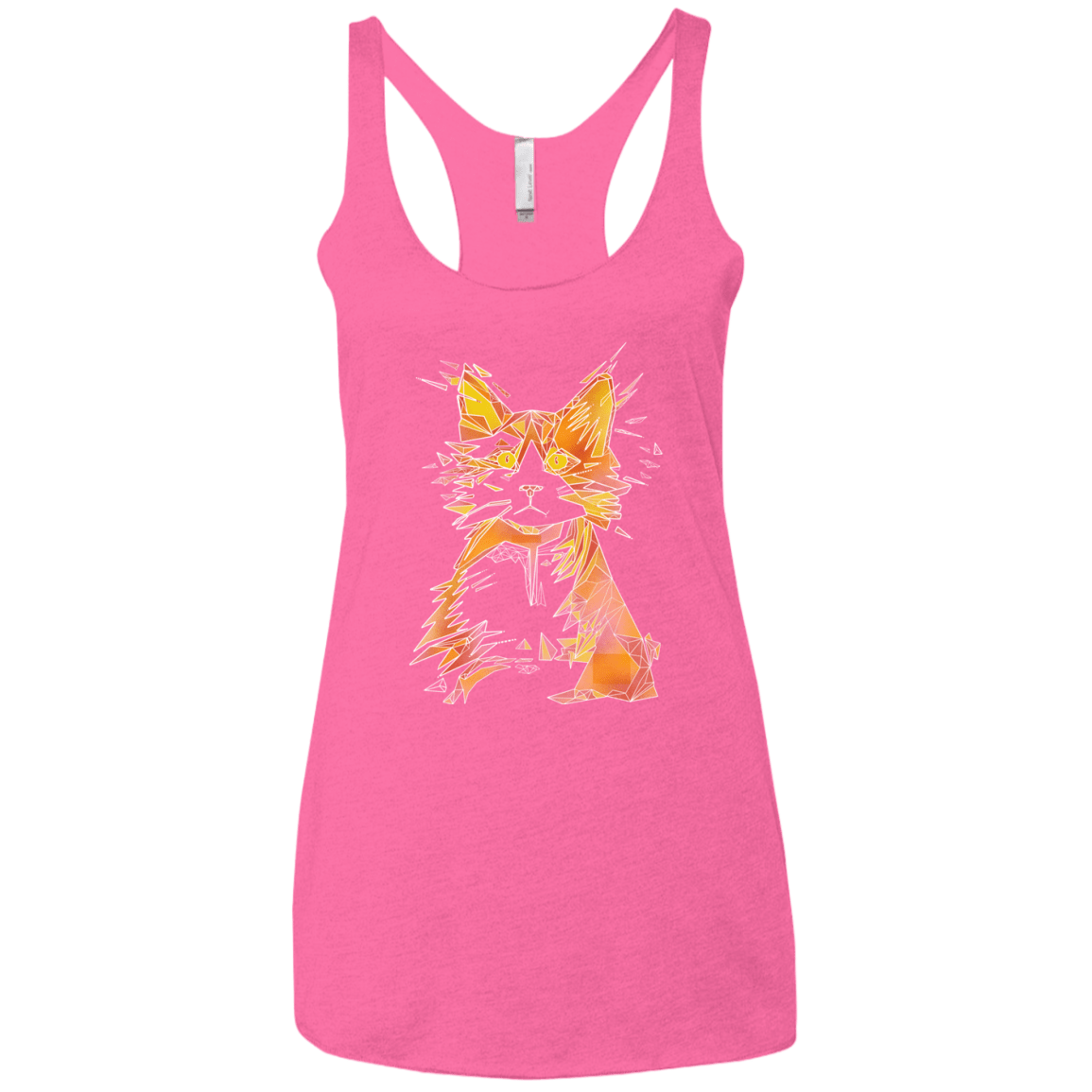 Scattered Women's Triblend Racerback Tank