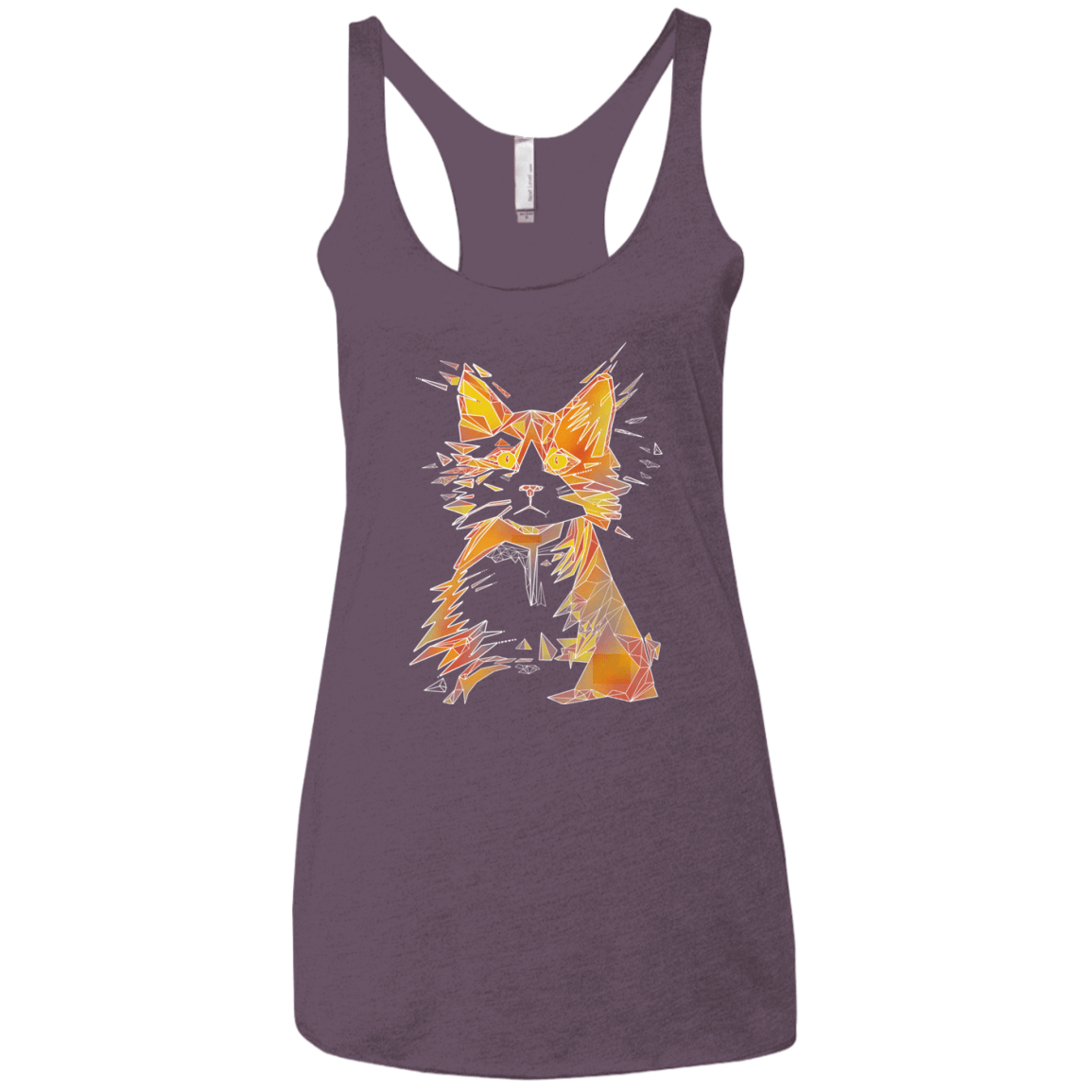 Scattered Women's Triblend Racerback Tank