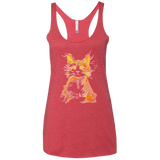 Scattered Women's Triblend Racerback Tank