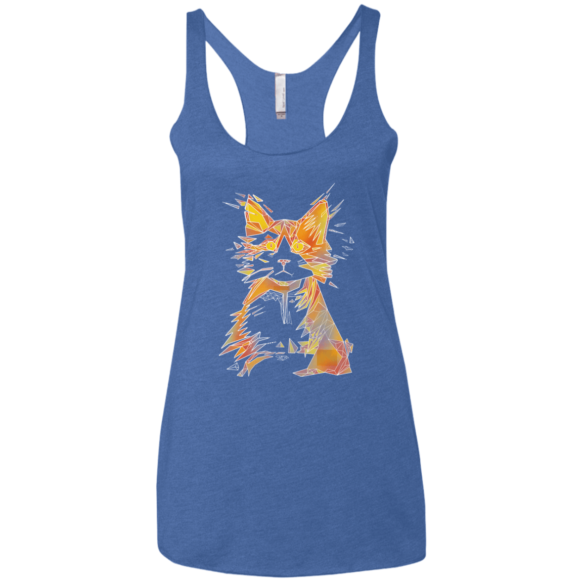 Scattered Women's Triblend Racerback Tank