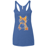 Scattered Women's Triblend Racerback Tank