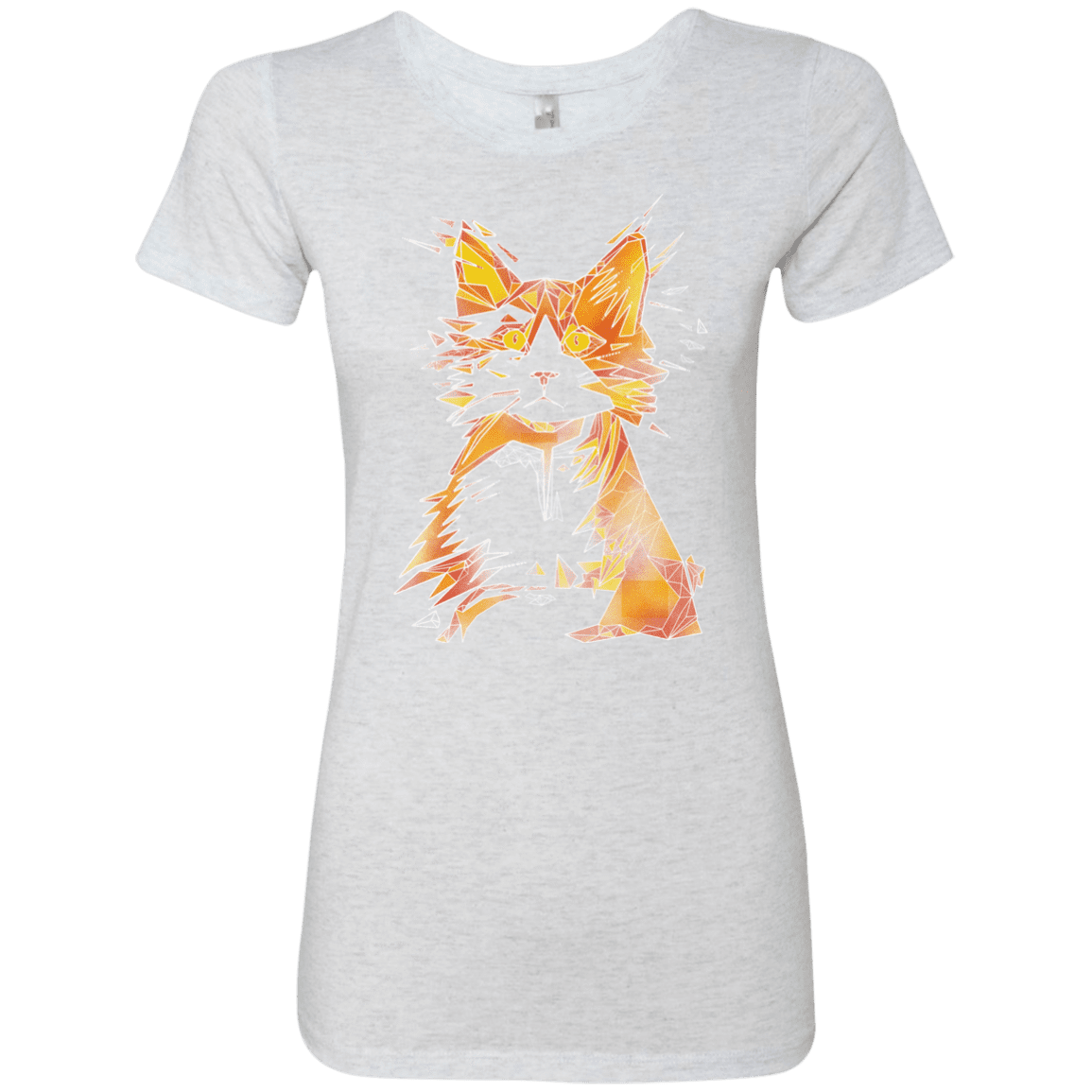 T-Shirts Heather White / S Scattered Women's Triblend T-Shirt