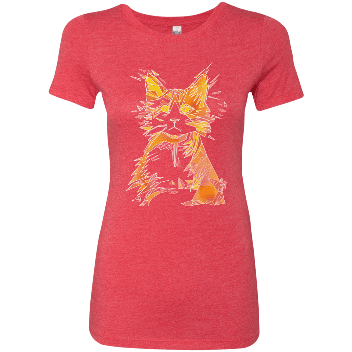 T-Shirts Vintage Red / S Scattered Women's Triblend T-Shirt